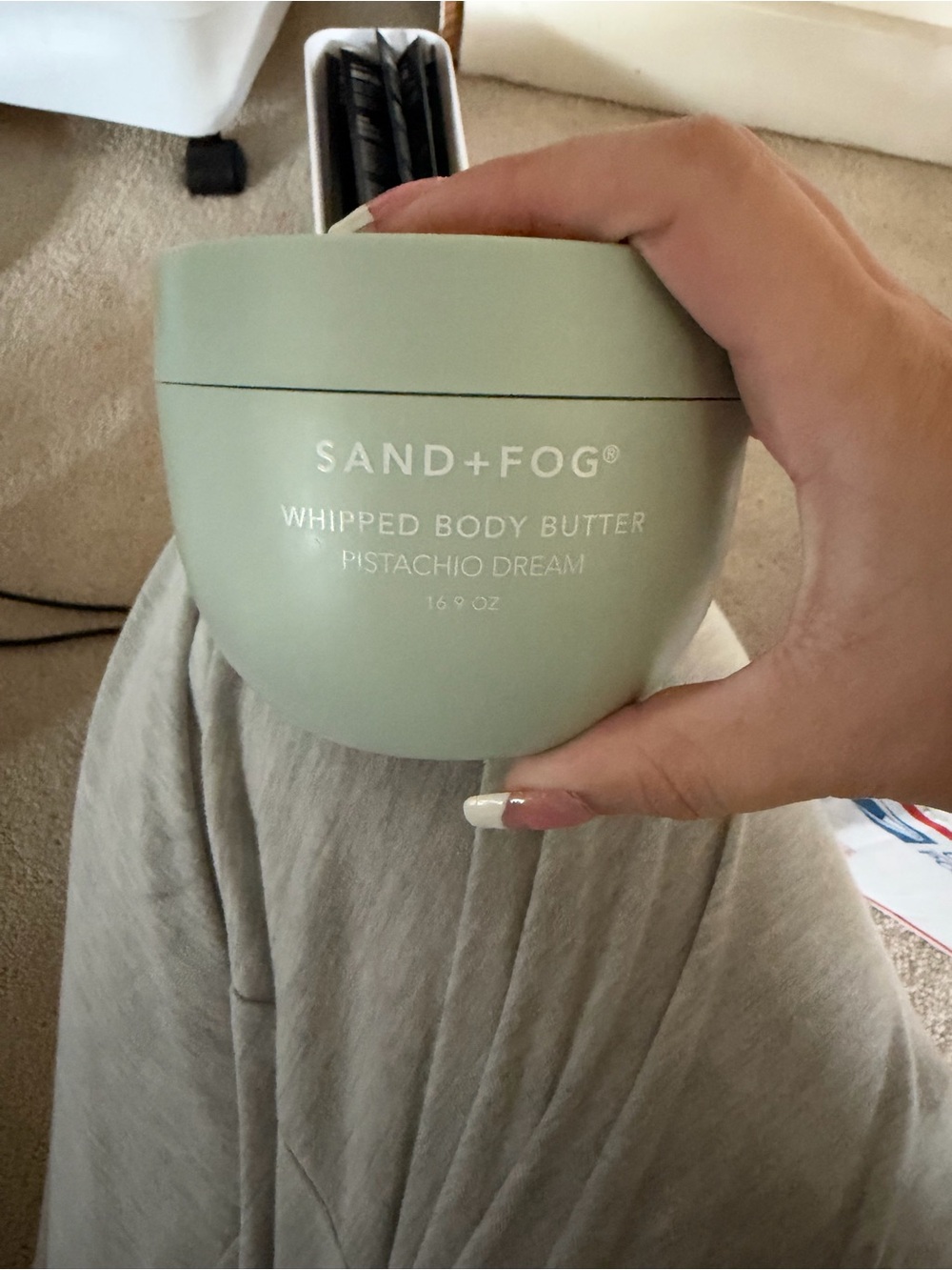 Sand and fog Pistachio Dream Whipped Body Butter — Soft Pistachio Green